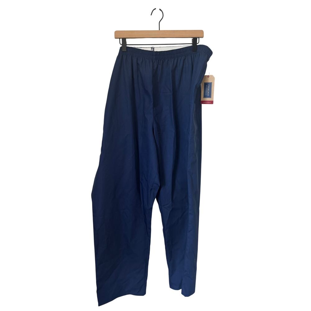 NWT Cherokee Workwear Scrub Pants Navy Blue 3XL Elastic Waist